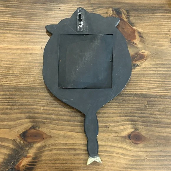 Vintage handheld Cat Mirror - Picture 2 of 3